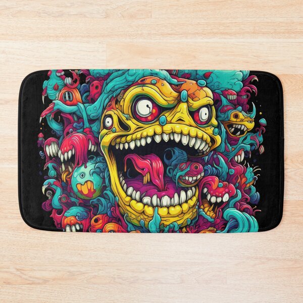 Item preview, Smile Bad Trip, Creature Designs, Acid Smile, Psychedelic Fashion, Acid Puppet, Trippy Styles, Funny Monster designed and sold by psytrancedesign.