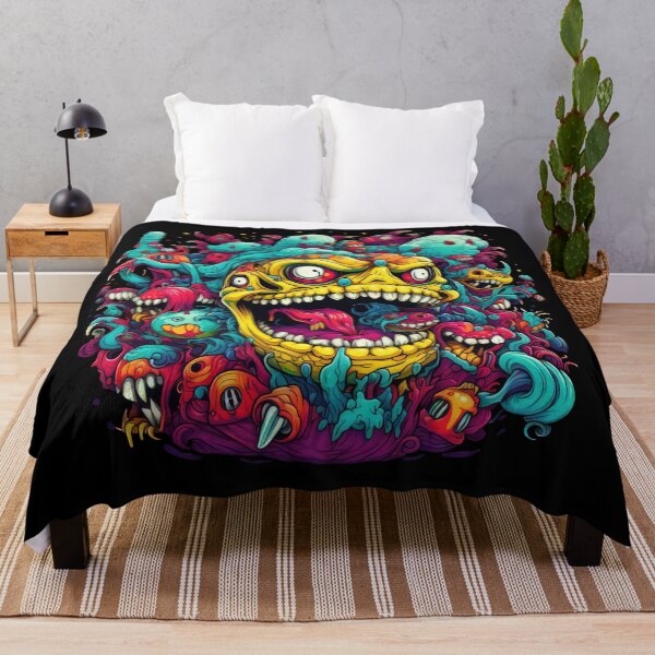 Item preview, Smile Bad Trip, Creature Designs, Acid Smile, Psychedelic Fashion, Acid Puppet, Trippy Styles, Funny Monster designed and sold by psytrancedesign.