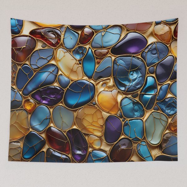 Item preview, "Gilded Lapidary Dreamscape" designed and sold by APARTAI EU.