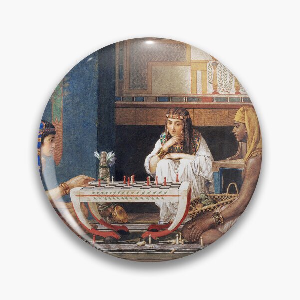 Item preview, Egyptian Chess Players, by Laurence Alma Tadema. HIGH DEFINITION designed and sold by MINDTHECHERRY.