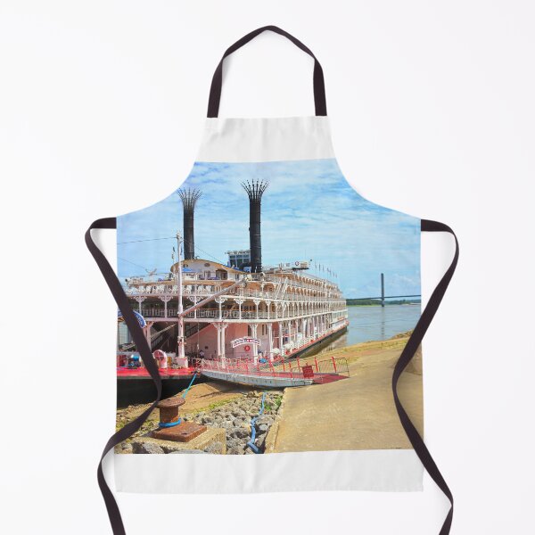 Item preview, The American Queen Steamboat In Cape Girardeau designed and sold by LisaWootenPhoto.