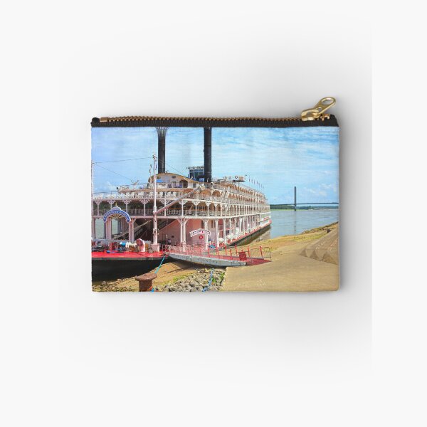Item preview, The American Queen Steamboat In Cape Girardeau designed and sold by LisaWootenPhoto.