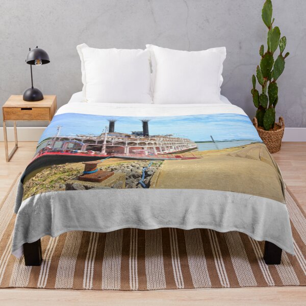 Item preview, The American Queen Steamboat In Cape Girardeau designed and sold by LisaWootenPhoto.