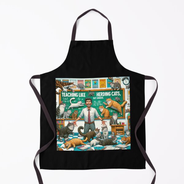 Item preview, Teaching is like herding cats but harder, funny gift for teachers designed and sold by Suhy.