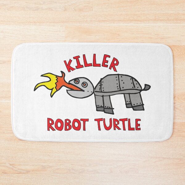 Item preview, Killer Robot Turtle designed and sold by littletinyspark.