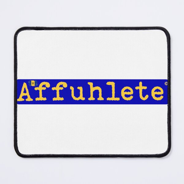 Item preview, Standard Affuhlete Yellow Logo on Blue Background designed and sold by Affuhlete.