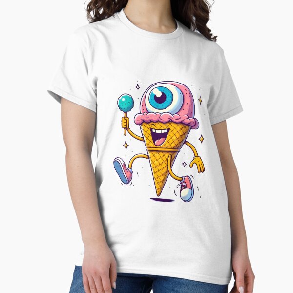 Item preview, Dancing Food: dancing ice cream cone designed and sold by CreativeSparkzz.