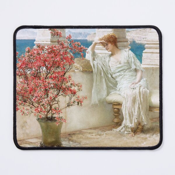 Item preview, Her eyes are with her thoughts and they are far away, by Laurence Alma Tadema. HIGH DEFINITION designed and sold by MINDTHECHERRY.