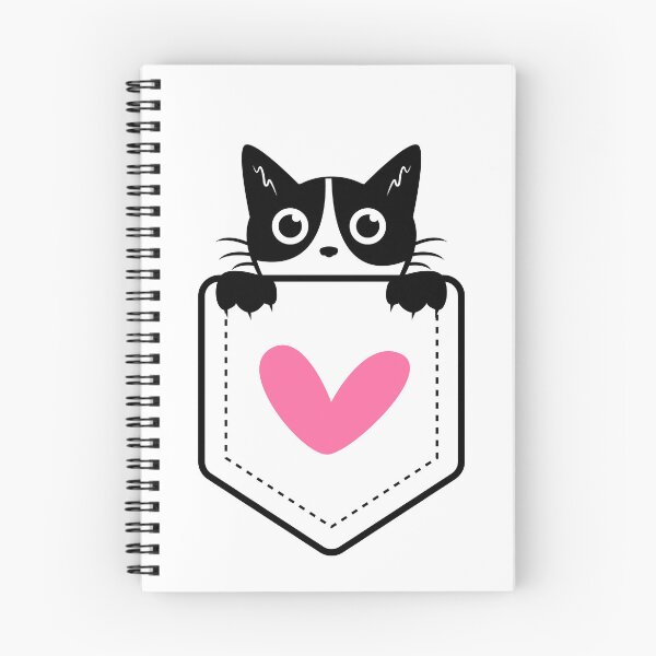 Item preview, Tender Company - Cat in a Pocket with Heart designed and sold by Crea-Designer.