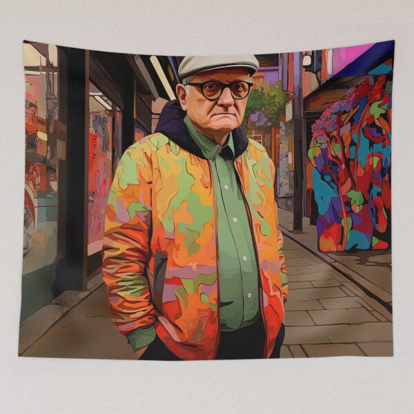 Item preview, David Hockney | Hip Hop style designed and sold by ComicsFactory.