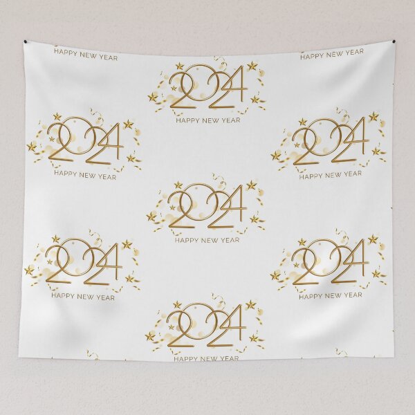 Item preview, Happy new year 2024 designed and sold by CreativaNook.