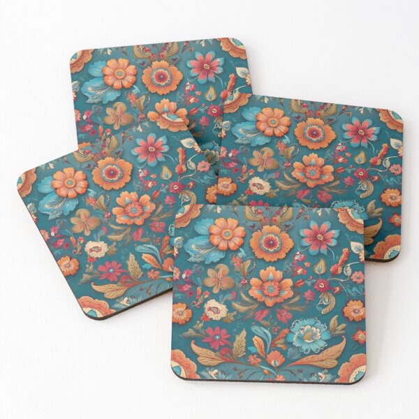 Item preview, Copy of Boho Floral Decorative Pattern 2024 designed and sold by Mobile Cases Store.