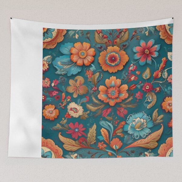 Item preview, Copy of Boho Floral Decorative Pattern 2024 designed and sold by Mobile Cases Store.
