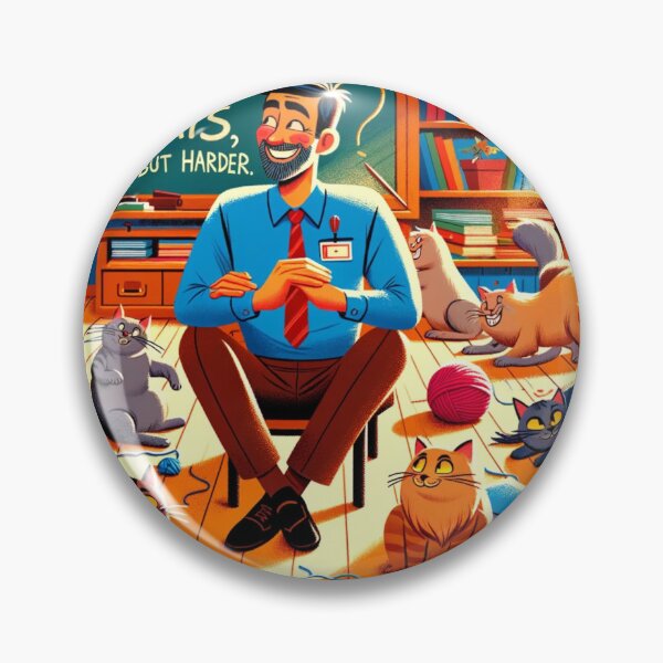 Item preview, Teaching is like herding cats but harder, funny gift for teachers designed and sold by Suhy.
