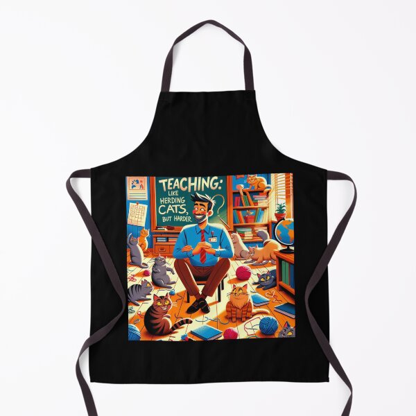 Item preview, Teaching is like herding cats but harder, funny gift for teachers designed and sold by Suhy.