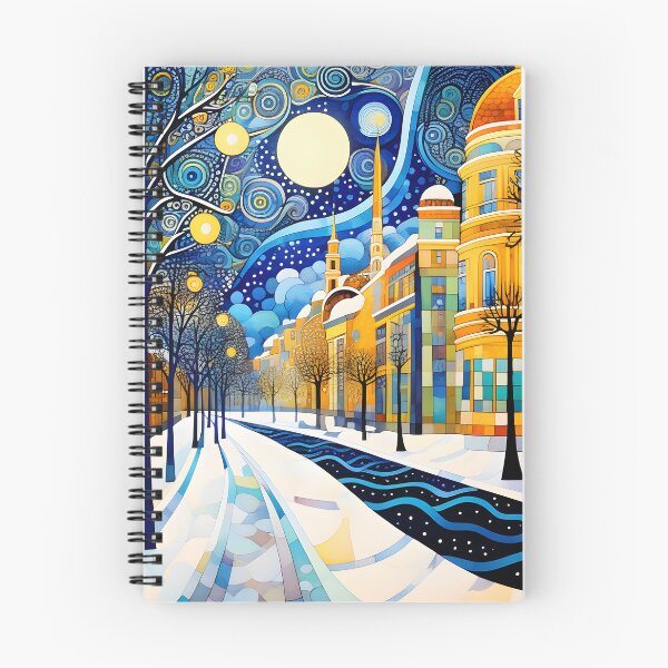 Item preview, Fabulous winter city. designed and sold by Ekalininart.