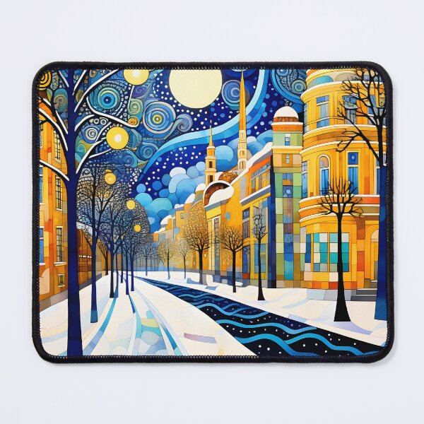 Item preview, Fabulous winter city. designed and sold by Ekalininart.