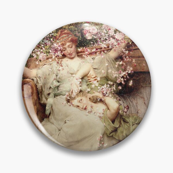 Item preview, In a Rose Garden, by Laurence Alma Tadema. HIGH DEFINITION designed and sold by MINDTHECHERRY.