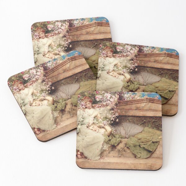 Item preview, In a Rose Garden, by Laurence Alma Tadema. HIGH DEFINITION designed and sold by MINDTHECHERRY.
