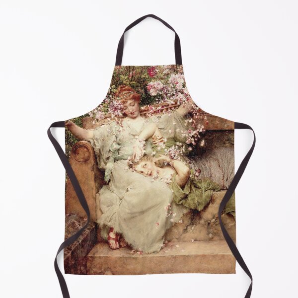 Item preview, In a Rose Garden, by Laurence Alma Tadema. HIGH DEFINITION designed and sold by MINDTHECHERRY.