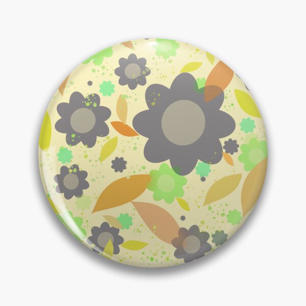 Item preview, Purple Yellow small flower | Seamless colorful floral motif |  flower and leaves pattern designed and sold by DrStickerManiac.