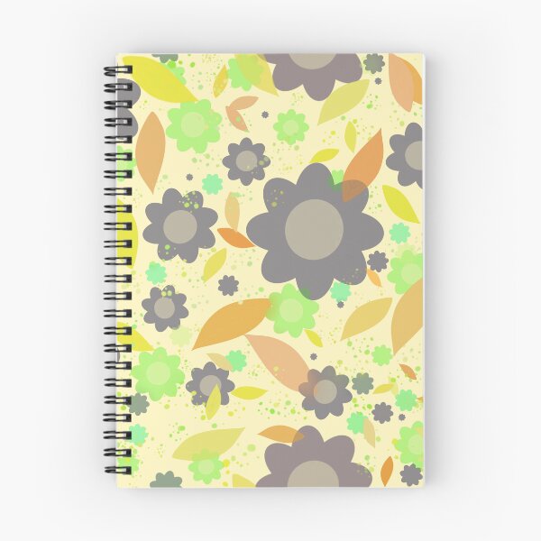 Item preview, Purple Yellow small flower | Seamless colorful floral motif |  flower and leaves pattern designed and sold by DrStickerManiac.