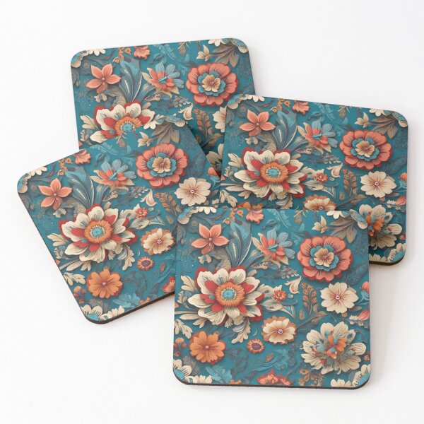 Item preview, Boho Floral Decorative Pattern 2024 designed and sold by Mobile Cases Store.