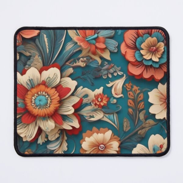 Item preview, Boho Floral Decorative Pattern 2024 designed and sold by Mobile Cases Store.