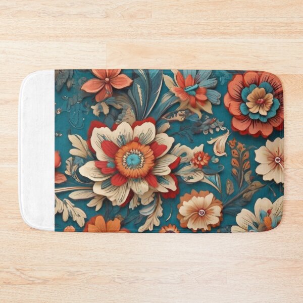 Item preview, Boho Floral Decorative Pattern 2024 designed and sold by Mobile Cases Store.