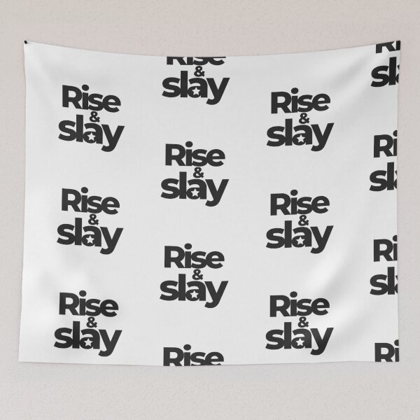 Item preview, Rise and Slay | Motivational quotes | Inspirational designed and sold by PurpleWay.