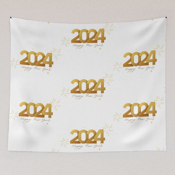 Item preview, Happy new year 2024 designed and sold by CreativaNook.