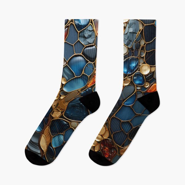 Item preview, "Golden Veins Mosaic" designed and sold by APARTAI EU.