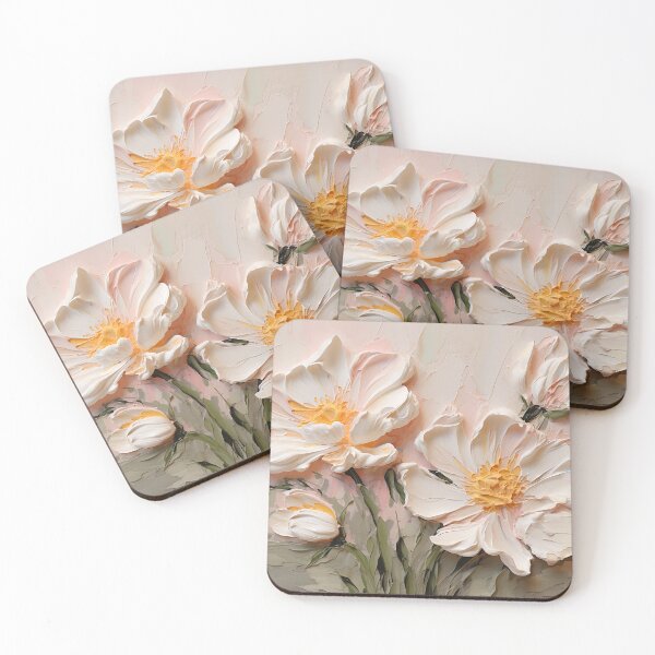 Item preview, Arte Impasto Floral designed and sold by ChicArtThreads.