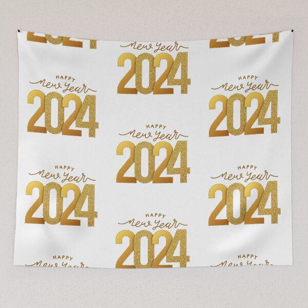 Item preview, Happy new year 2024 bye 2023 designed and sold by CreativaNook.