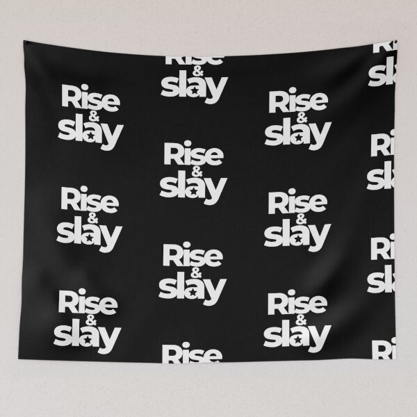 Item preview, Rise and Slay | Motivational | Inspirational quotes designed and sold by PurpleWay.