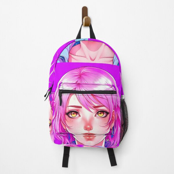 Item preview, Cute anime girl character with pink hair designed and sold by Trendsecne.