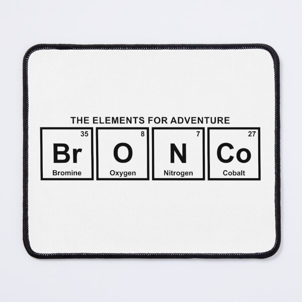 Item preview, The Elements For Adventure - Bronco designed and sold by Automotive Art by Greg.
