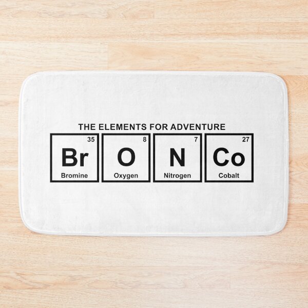 Item preview, The Elements For Adventure - Bronco designed and sold by Automotive Art by Greg.