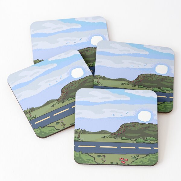 Item preview, Spring Roads - Pixel Art designed and sold by nickmodesigns.