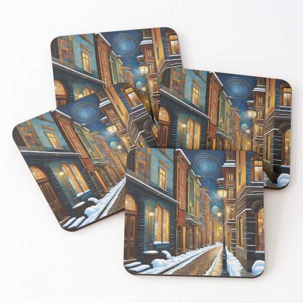 Item preview, Fabulous winter city designed and sold by Ekalininart.