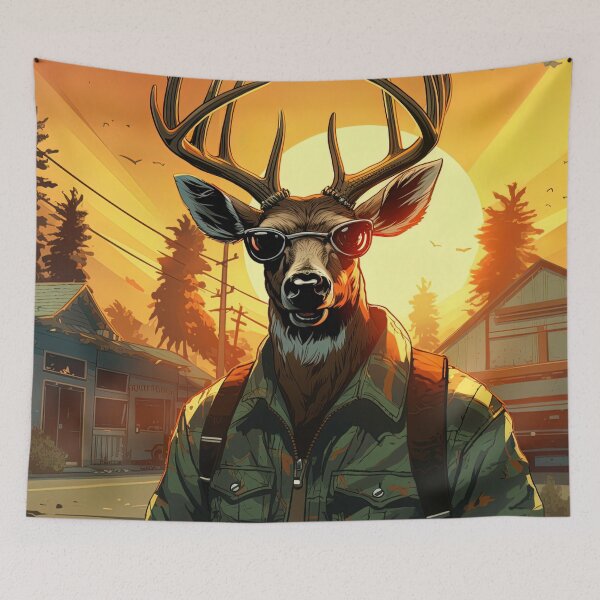 Item preview, Deer | Hip Hop style designed and sold by ComicsFactory.