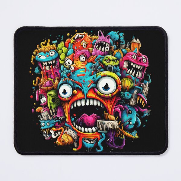 Item preview, Smile Bad Trip, Creature Designs, Acid Smile, Psychedelic Fashion, Acid Puppet, Trippy Styles, Funny Monster designed and sold by psytrancedesign.