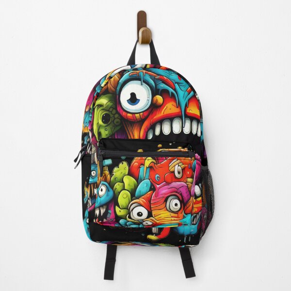 Artikelvorschau, Smile Bad Trip, Creature Designs, Acid Smile, Psychedelic Fashion, Acid Puppet, Trippy Styles, Funny Monster entworfen und verkauft von psytrancedesign.