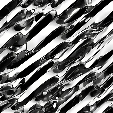 Artwork thumbnail, Metallic Pattern: Silver Pattern by CreativeSparkzz