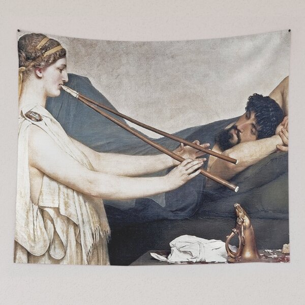 Item preview, The Siesta, by Laurence Alma Tadema. HIGH DEFINITION designed and sold by MINDTHECHERRY.