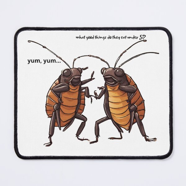Item preview, cockroach, smiling cockroach, worm, disinfestation, rodent control designed and sold by LYDIA0304.
