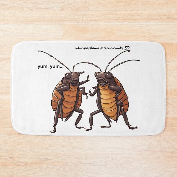 Item preview, cockroach, smiling cockroach, worm, disinfestation, rodent control designed and sold by LYDIA0304.