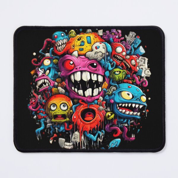 Item preview, Smile Bad Trip, Creature Designs, Acid Smile, Psychedelic Fashion, Acid Puppet, Trippy Styles, Funny Monster designed and sold by psytrancedesign.
