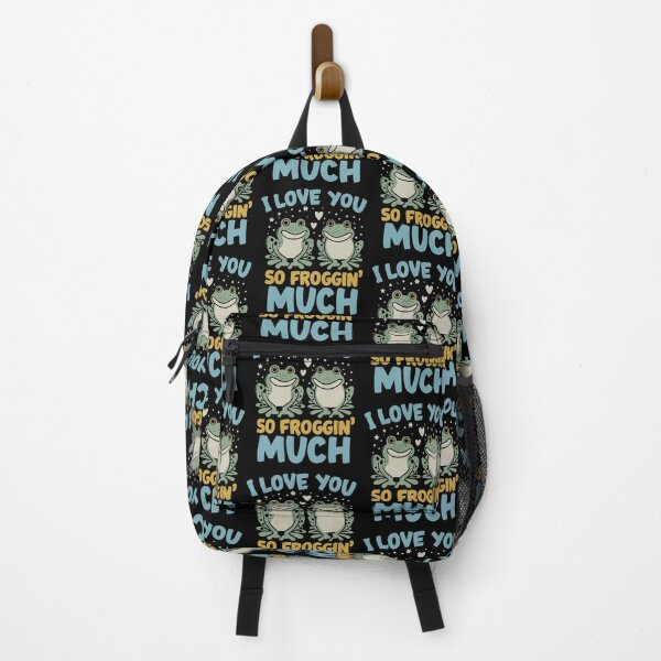 Item preview, I Love You So Froggin' Much - Frog Love Funny Pun designed and sold by Hananiah Merch.