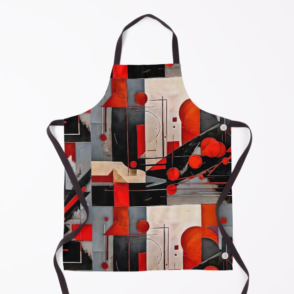 Item preview, Red & Black Abstract Art designed and sold by Zenvo.